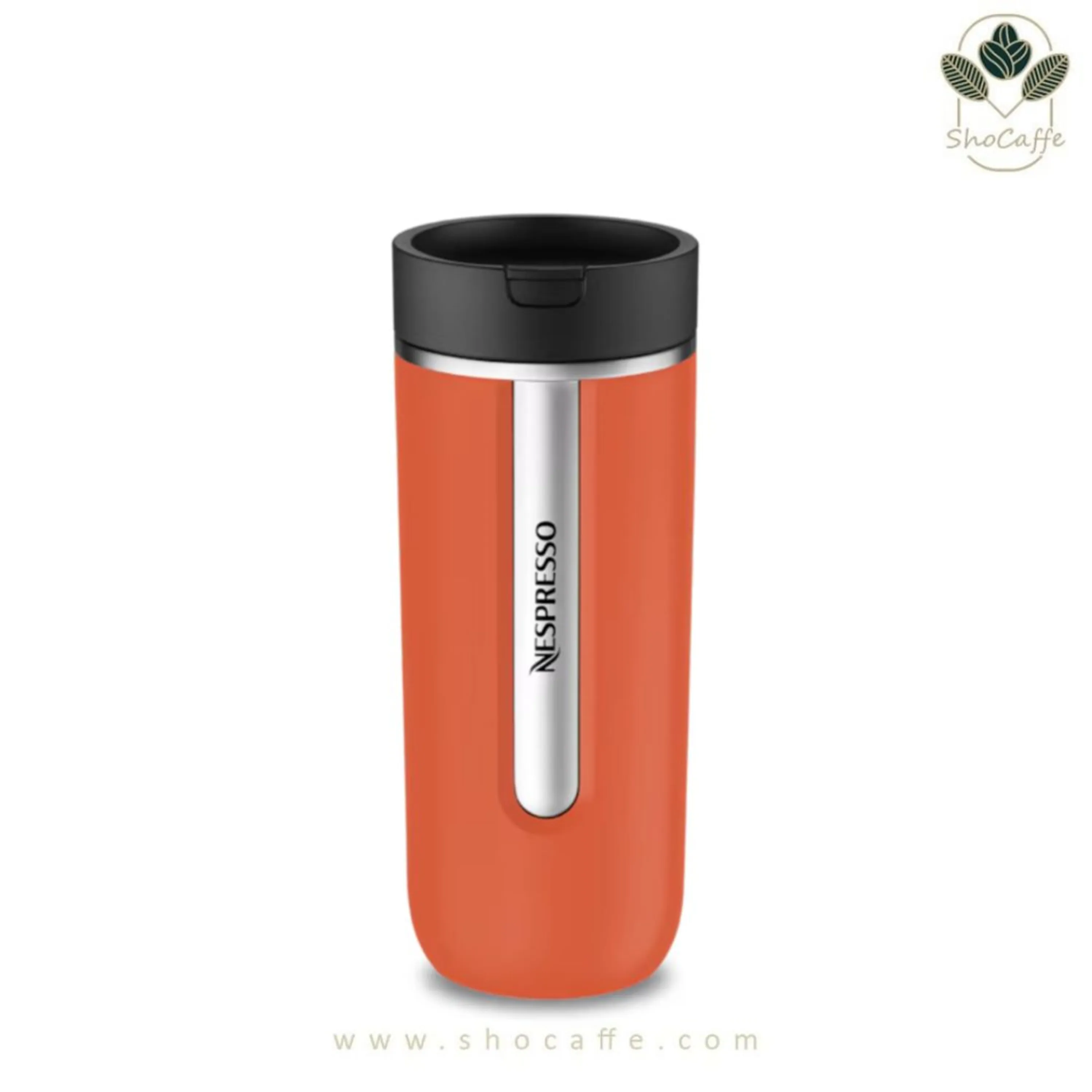 تراول ماگ نسپرسو مدل نوماد سایز بزرگ نارنجی Pumpkin Spice